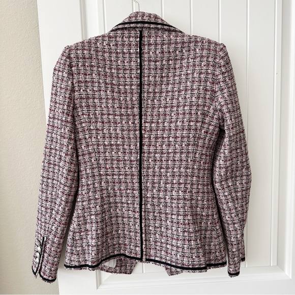 Veronica Beard Theron Tweed Blazer Jacket - Picture 8 of 11